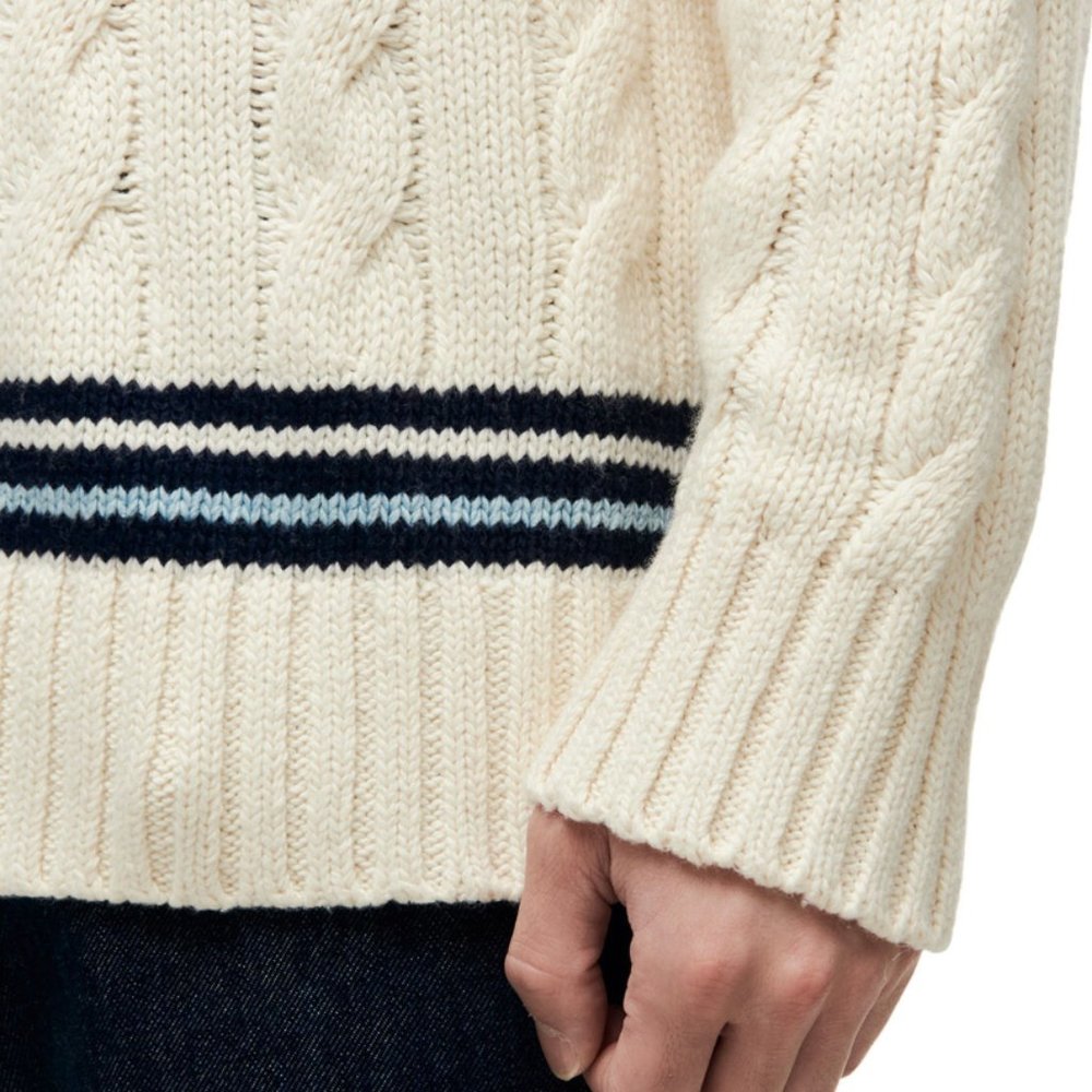 Polo Ralph Lauren Cable-Knit Logo Sweater - Picture 6 of 15